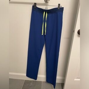 FIGS Electric Blue Livingston Scrub Pants